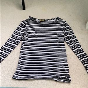 Long sleeve stripped shirt